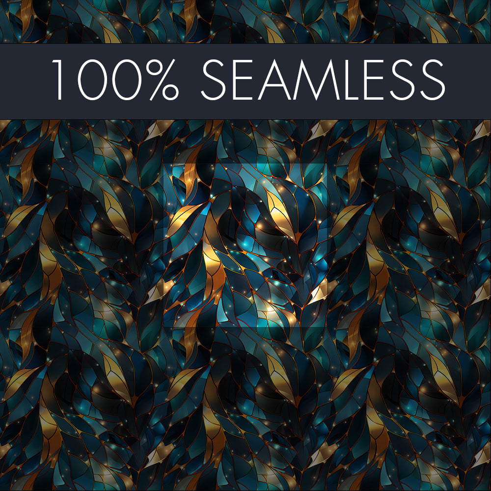 7x Broken Glass Seamless Pattern Designs | Digital download