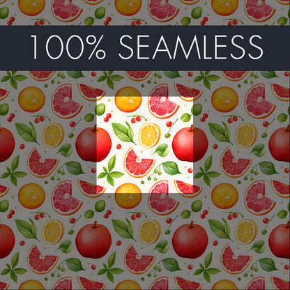 20x Fruits Seamless Pattern Bundle | Digital download