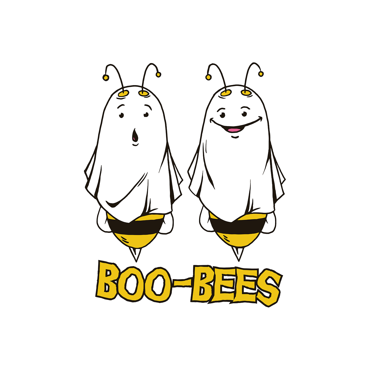 Ghosts saying BOO BEES |  Unisex Hoodie