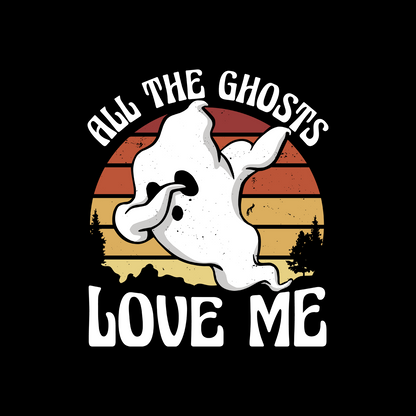 All ghosts love me | Unisex Hoodie