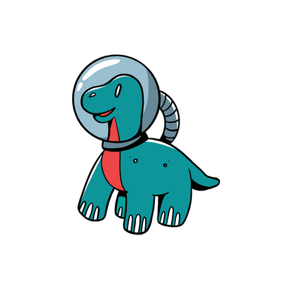 Space Dino | Unisex Hoodie