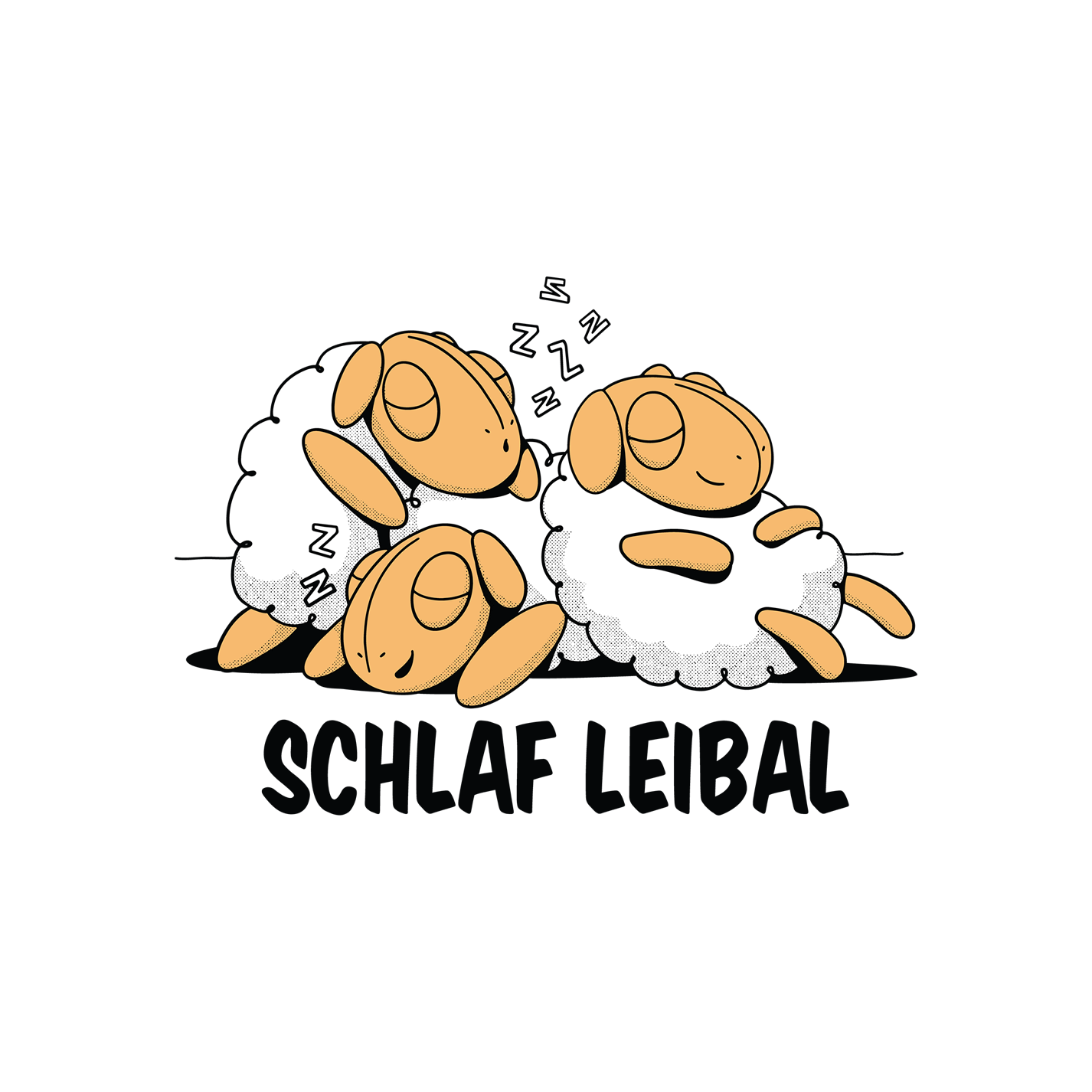 Sleeping sheep | Unisex t-shirt