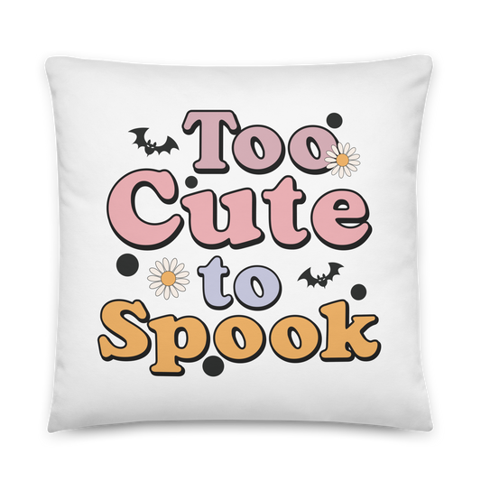 Too Cute to Spook | Basic Pillow