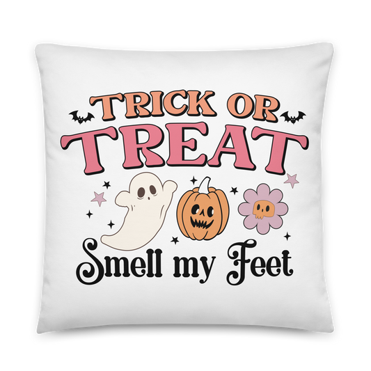 Trick or treat smell my feed | Basic Pillow
