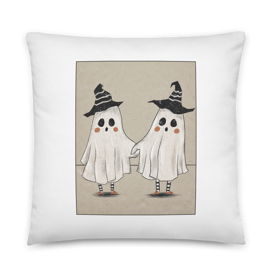 Two ghosts | Basic Pillow