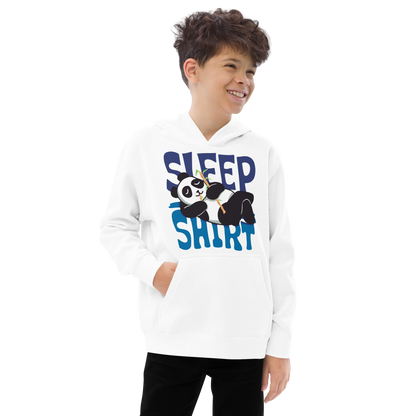 Sleep shirt panda | Kids fleece hoodie