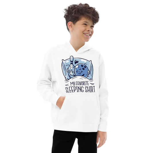 Bowling sleeping shirt | Kids fleece hoodie