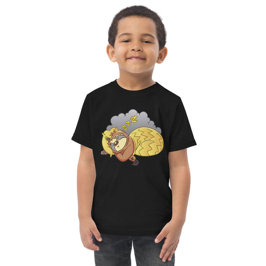 Sleeping sloth cloud | Toddler jersey t-shirt
