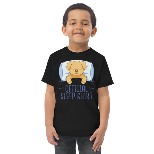 Official sleep shirt dog | Toddler jersey t-shirt