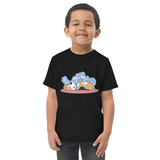 Sleeping beagle | Toddler jersey t-shirt