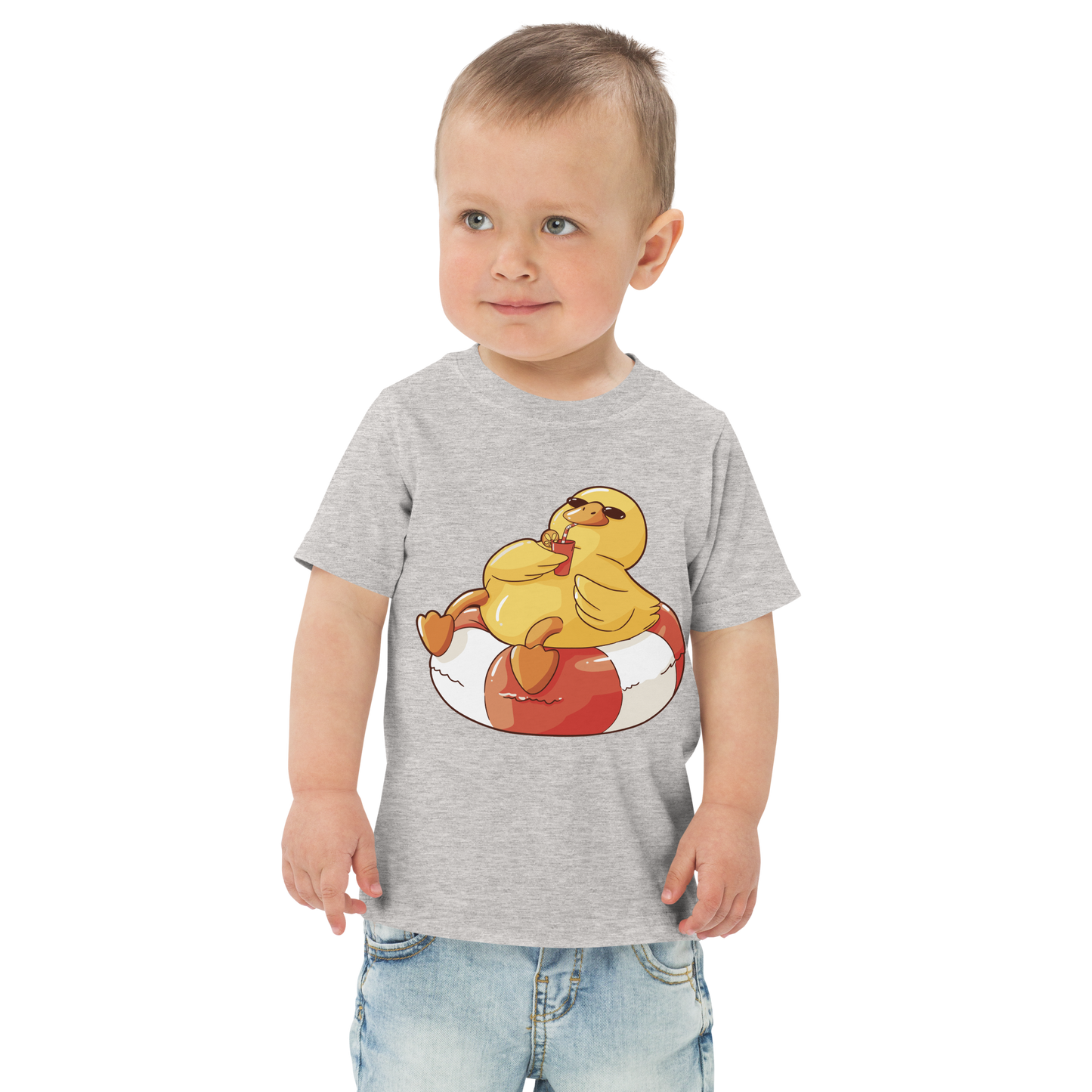 Holiday rubber duck | Toddler jersey t-shirt