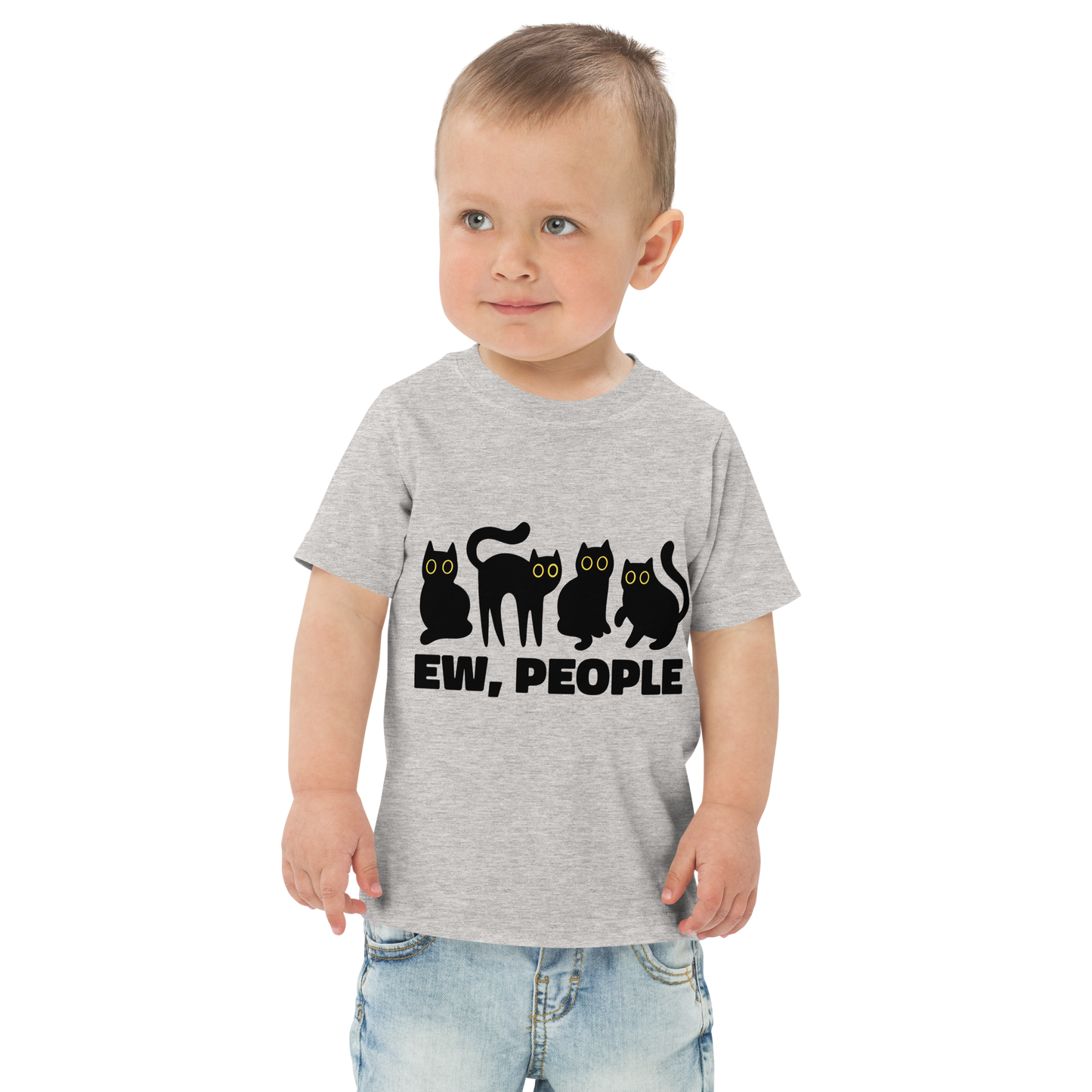 Antisocial cats | Toddler jersey t-shirt
