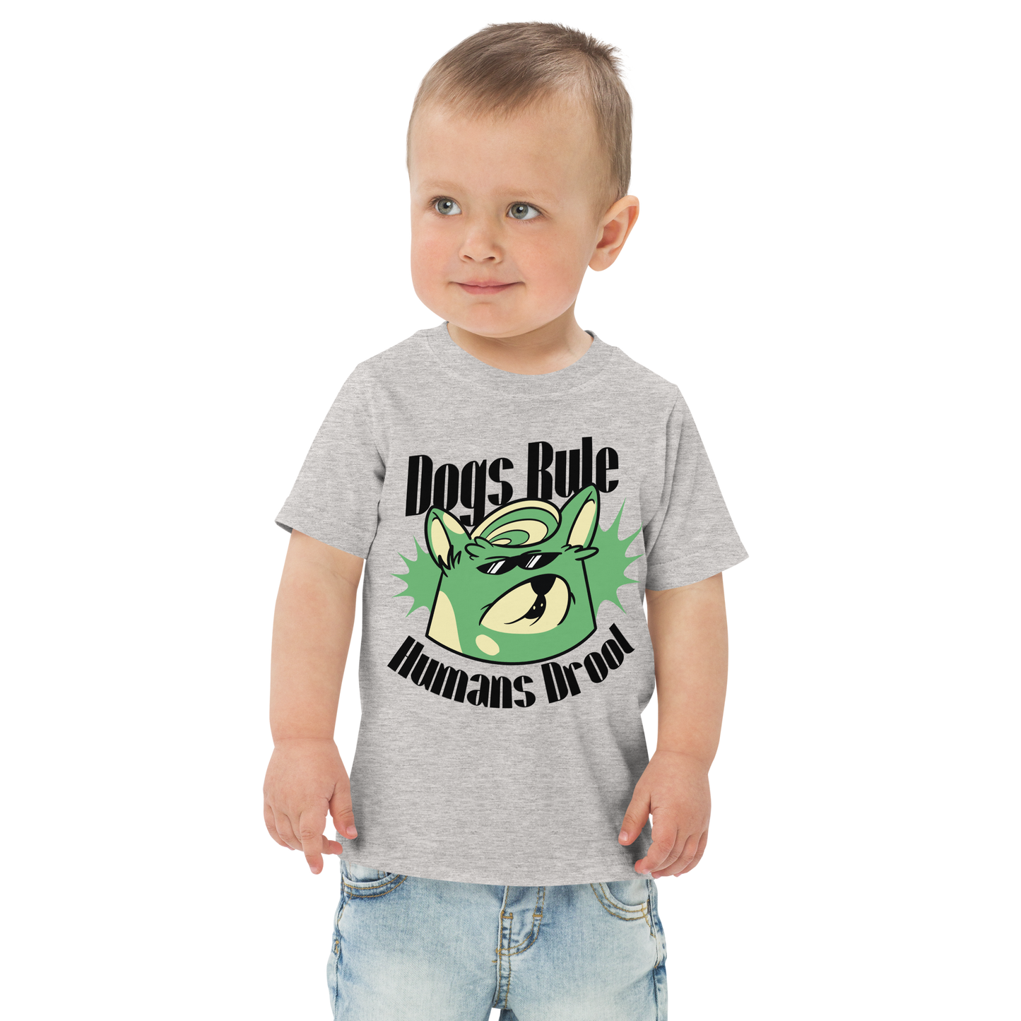 Dogs rule | Toddler jersey t-shirt