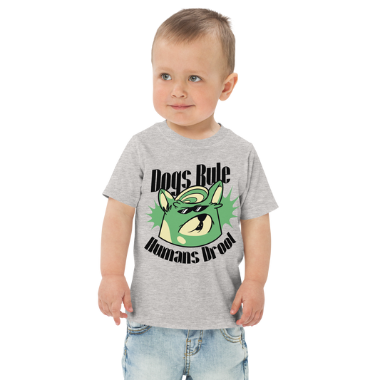 Dogs rule | Toddler jersey t-shirt