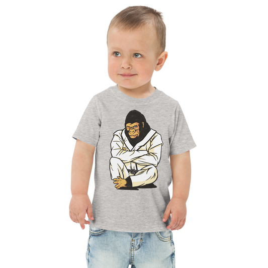 Cool karate gorilla | Toddler jersey t-shirt