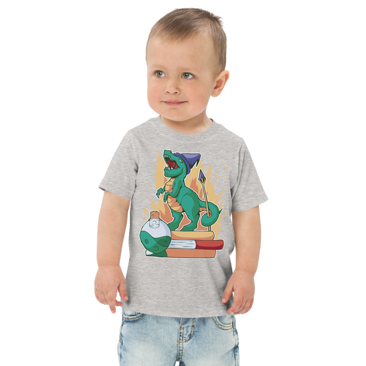Wizard dinosaur animal | Toddler jersey t-shirt
