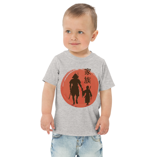 Samurai father and son | Toddler jersey t-shirt