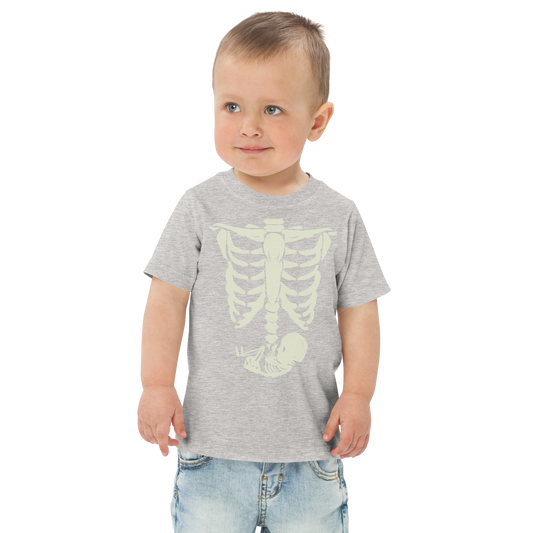 Pregnant X-Ray | Toddler jersey t-shirt