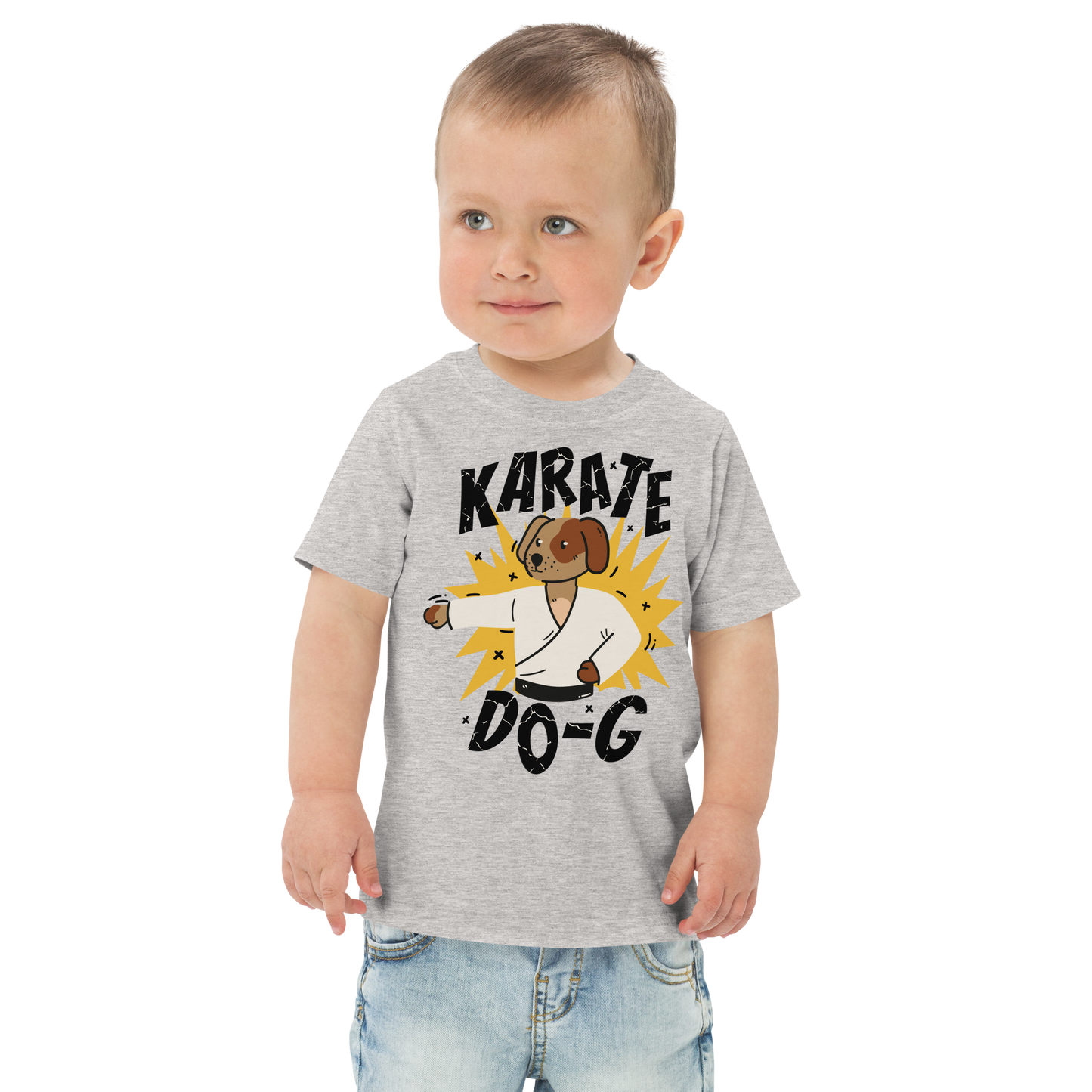 Karate do-g dog | Toddler jersey t-shirt