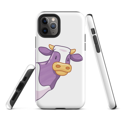 Cow peeking " Tough Case for iPhone®