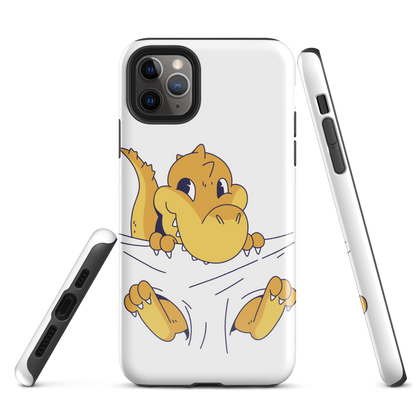 Carrying baby T-rex | Tough Case for iPhone®