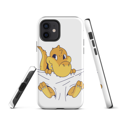 Carrying baby T-rex | Tough Case for iPhone®
