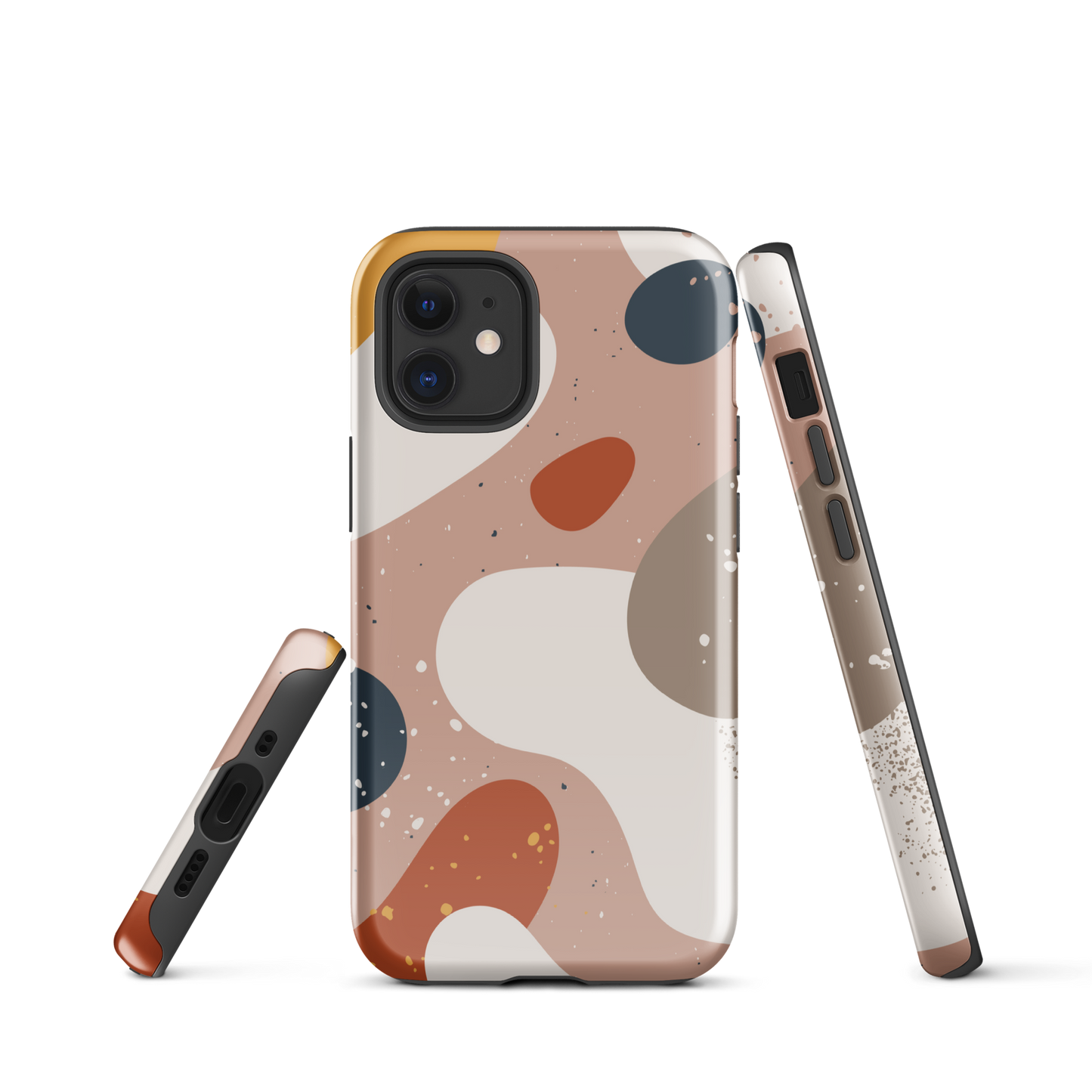 Abstract terrazzo shapes | Tough Case for iPhone®