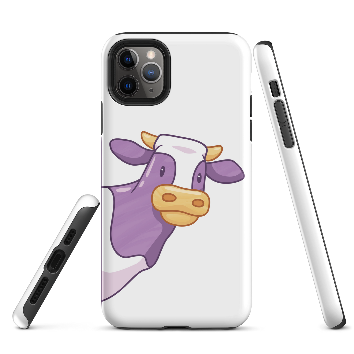 Cow peeking " Tough Case for iPhone®