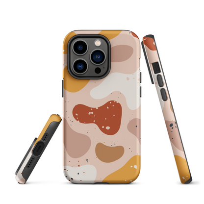 Abstract terrazzo shapes | Tough Case for iPhone®