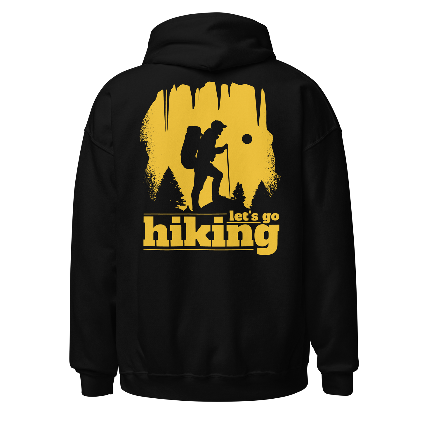 Hiking silhouette | Unisex Hoodie - F&B