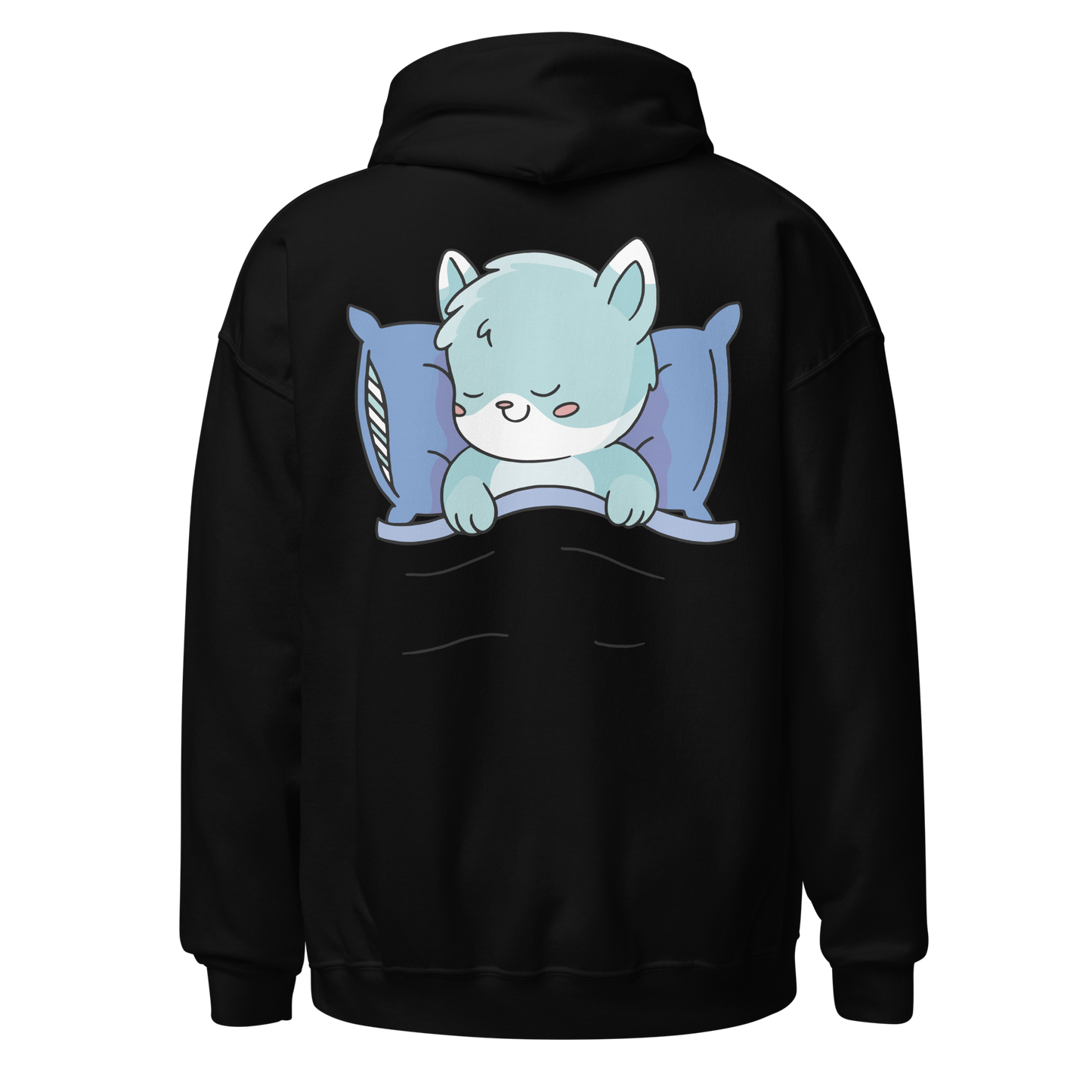 Cute sleeping cat cartoon | Unisex Hoodie