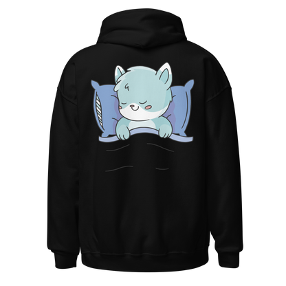 Cute sleeping cat cartoon | Unisex Hoodie