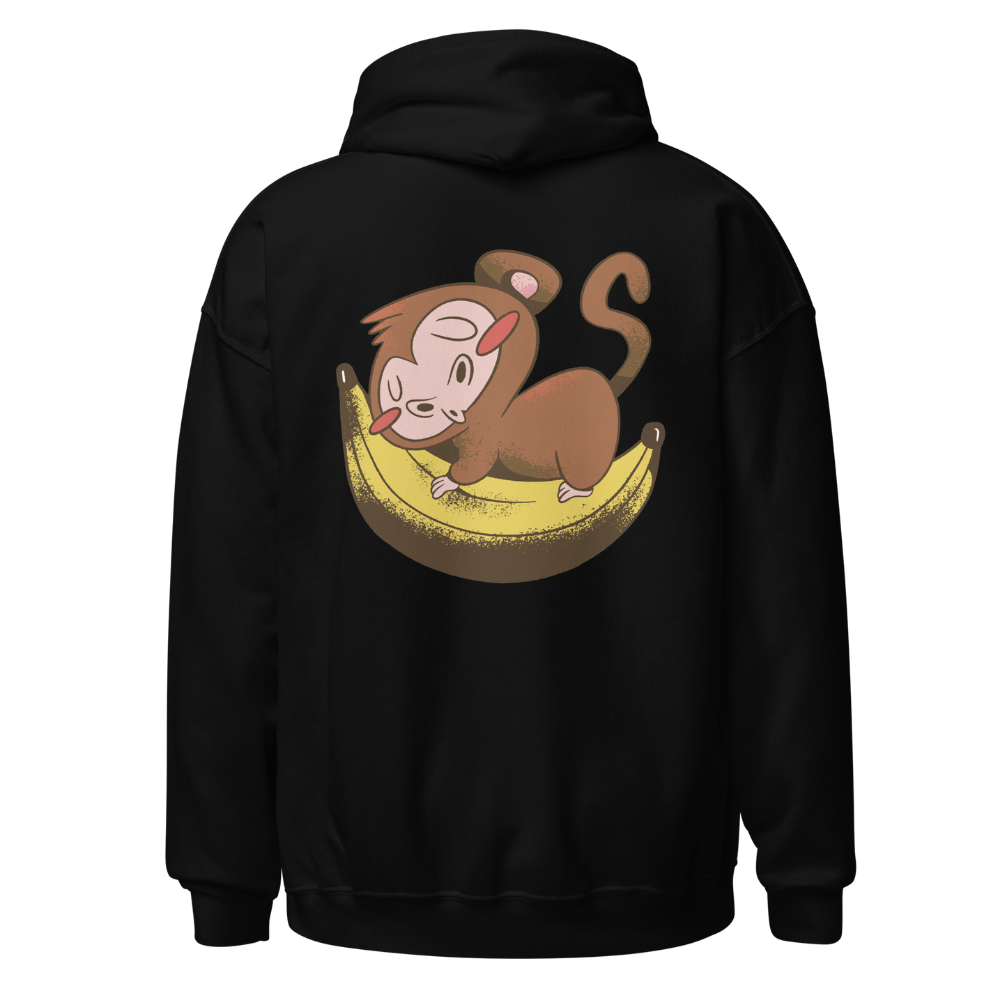 Monkey sleeping on banana | Unisex Hoodie