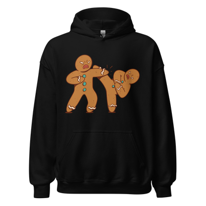 Gingerbread men fight | Unisex Hoodie