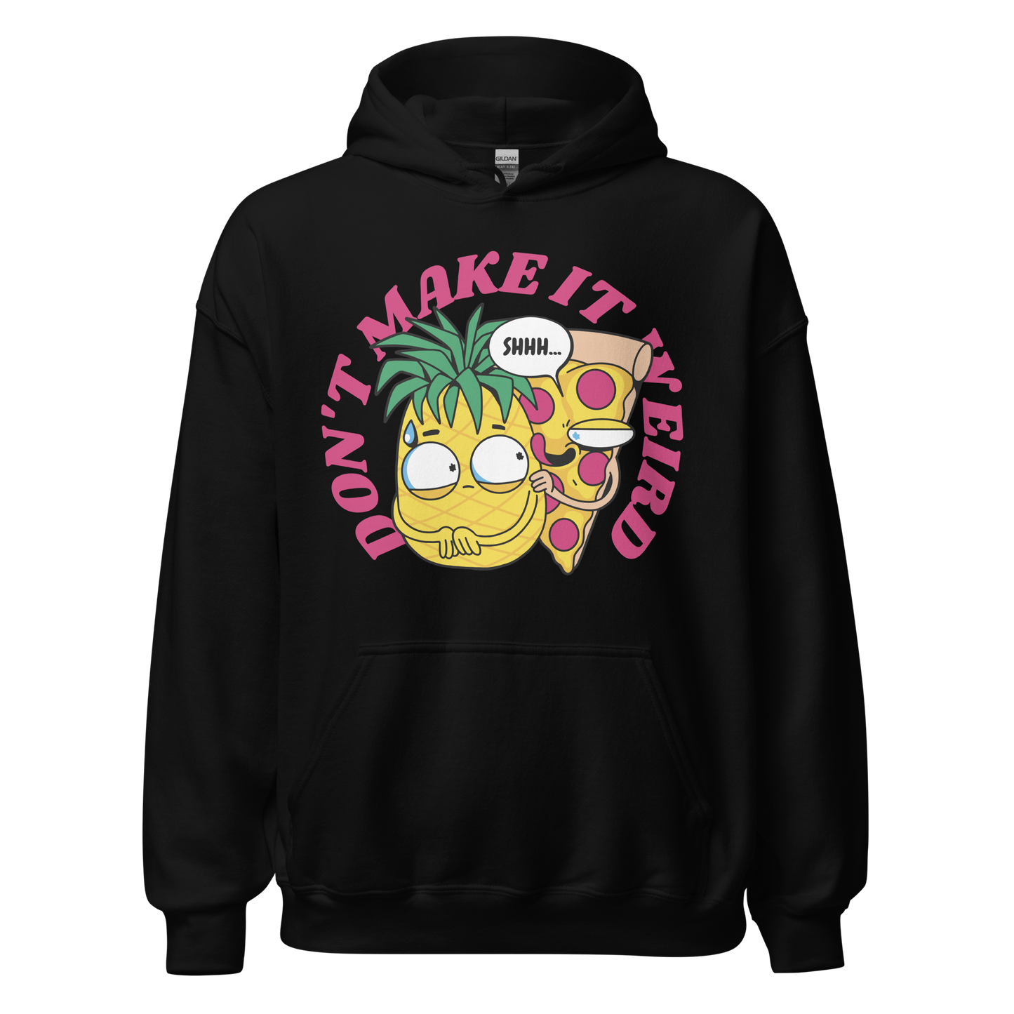 Pizza and pineapple food | Unisex Hoodie