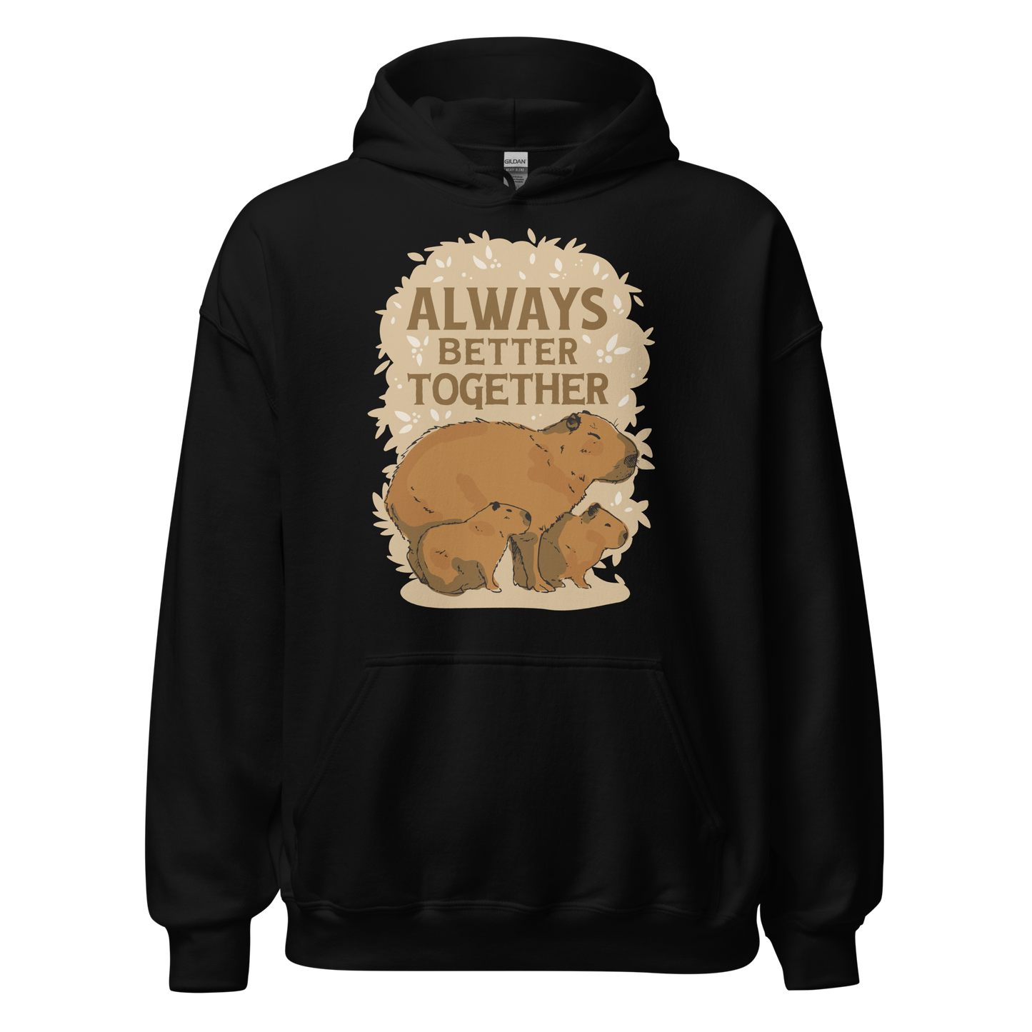 Capybara family quote | Unisex Hoodie