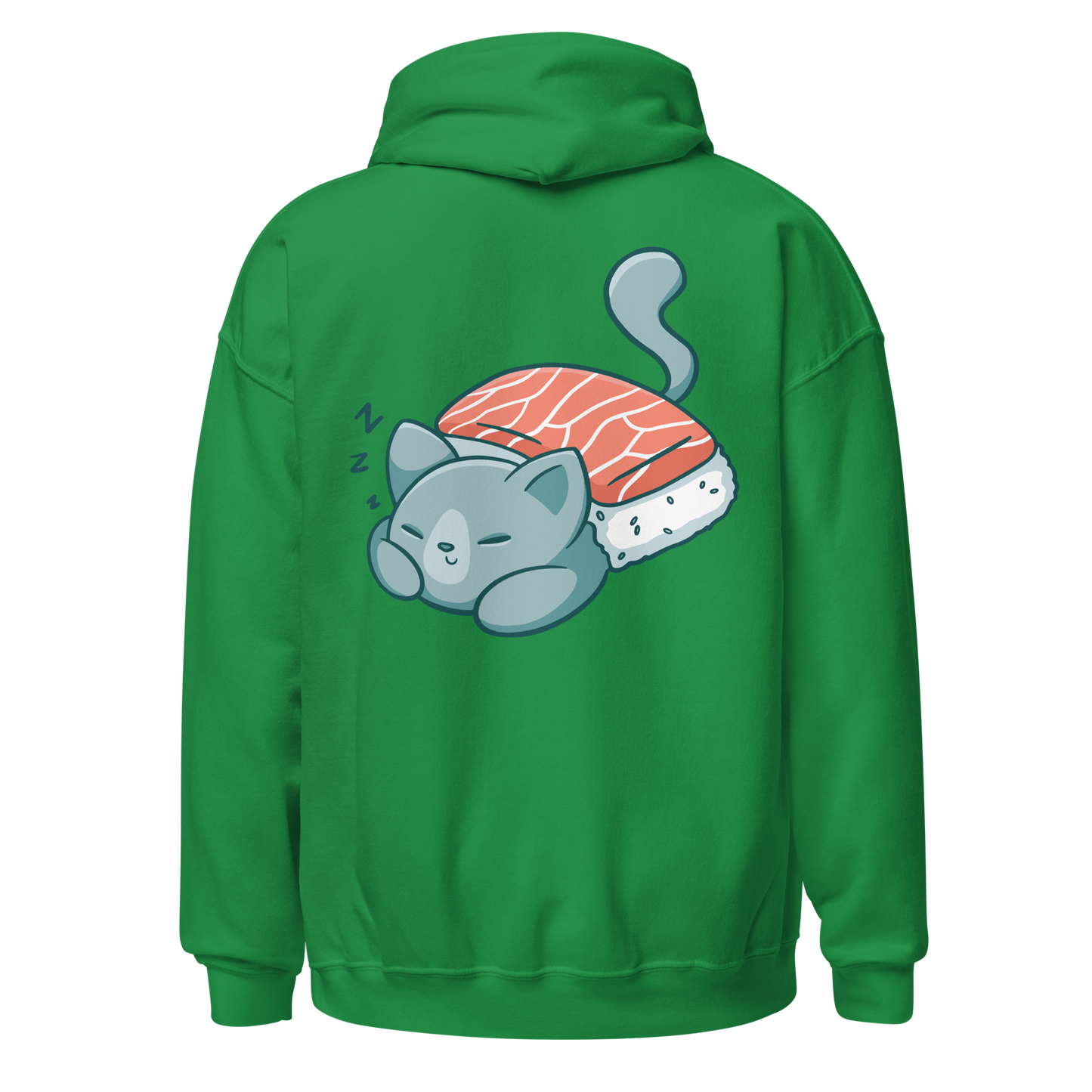 Cat sleeping sushi blanket | Unisex Hoodie