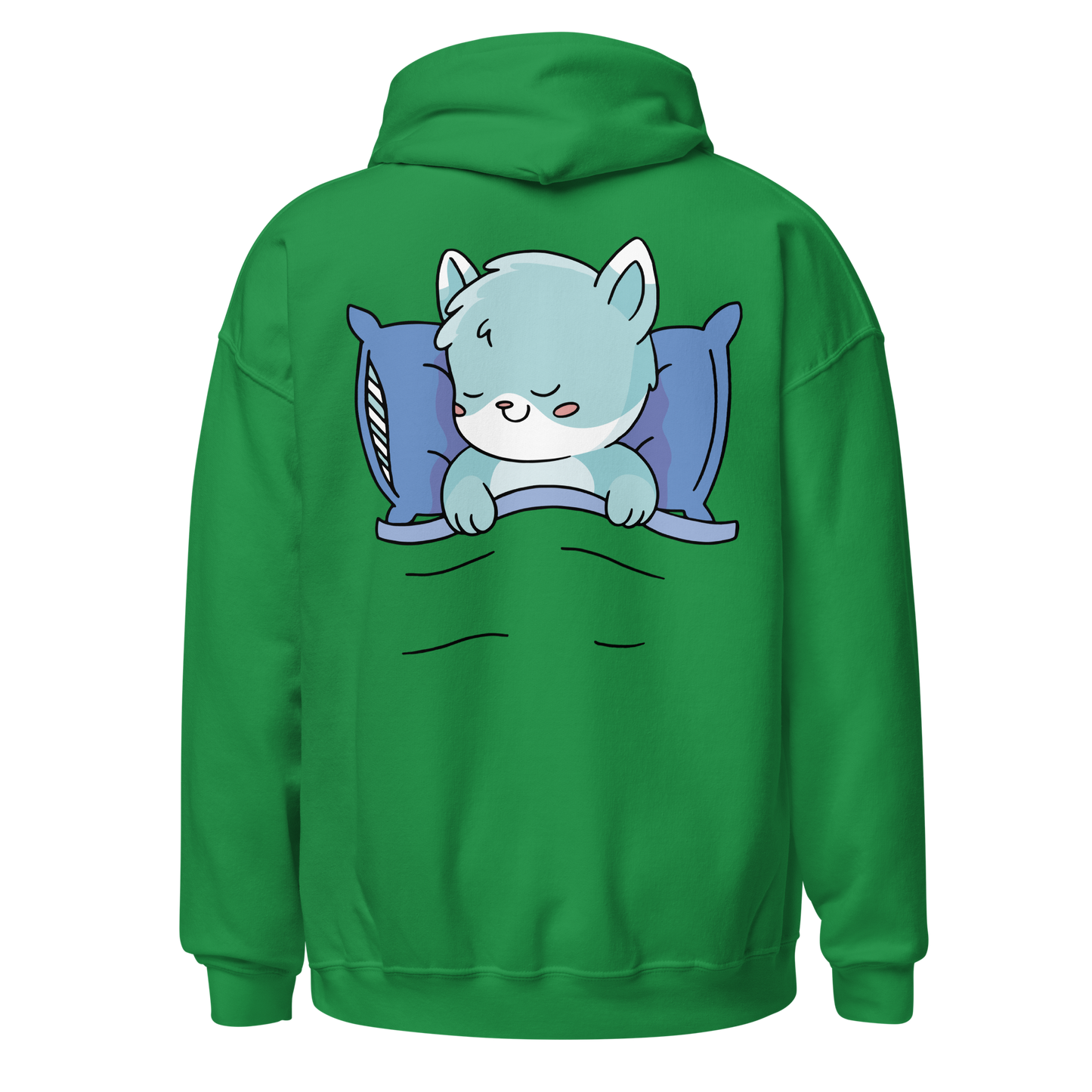 Cute sleeping cat cartoon | Unisex Hoodie