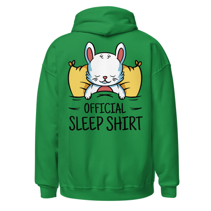 Official sleep shirt rabbit | Unisex Hoodie