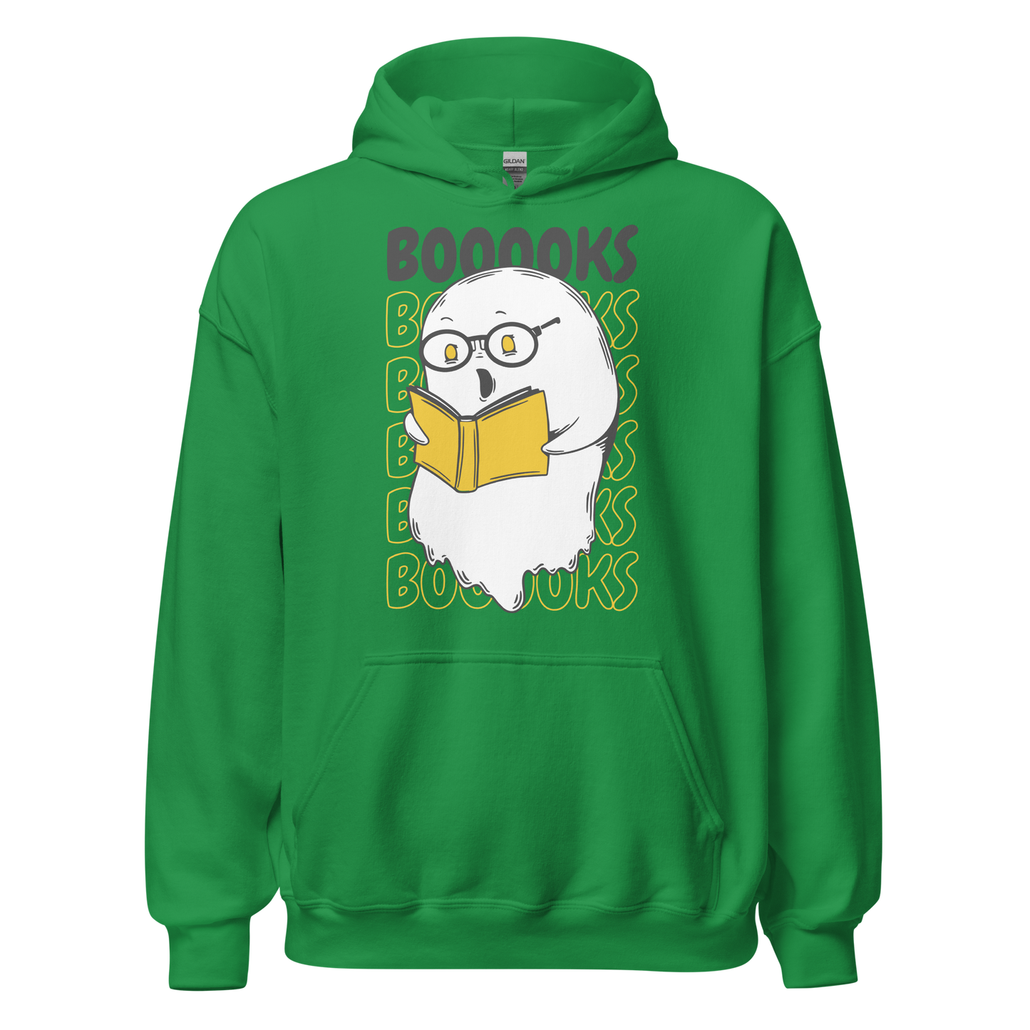 Ghost reading books | Unisex Hoodie