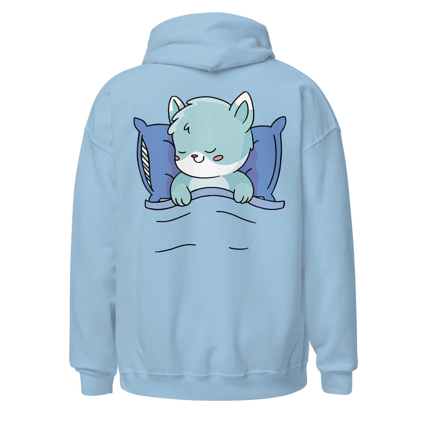 Cute sleeping cat cartoon | Unisex Hoodie