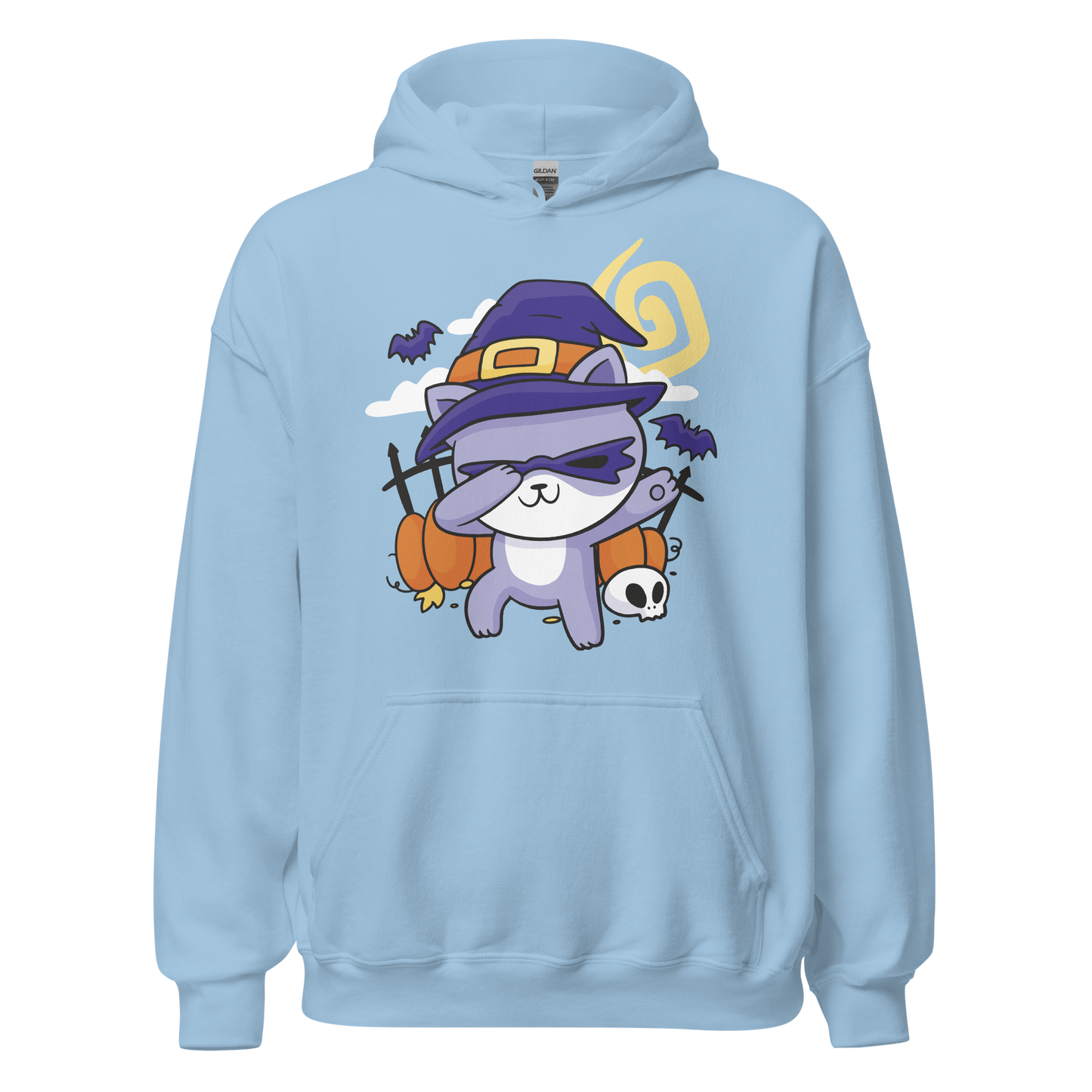 Halloween cat dabbing | Unisex Hoodie