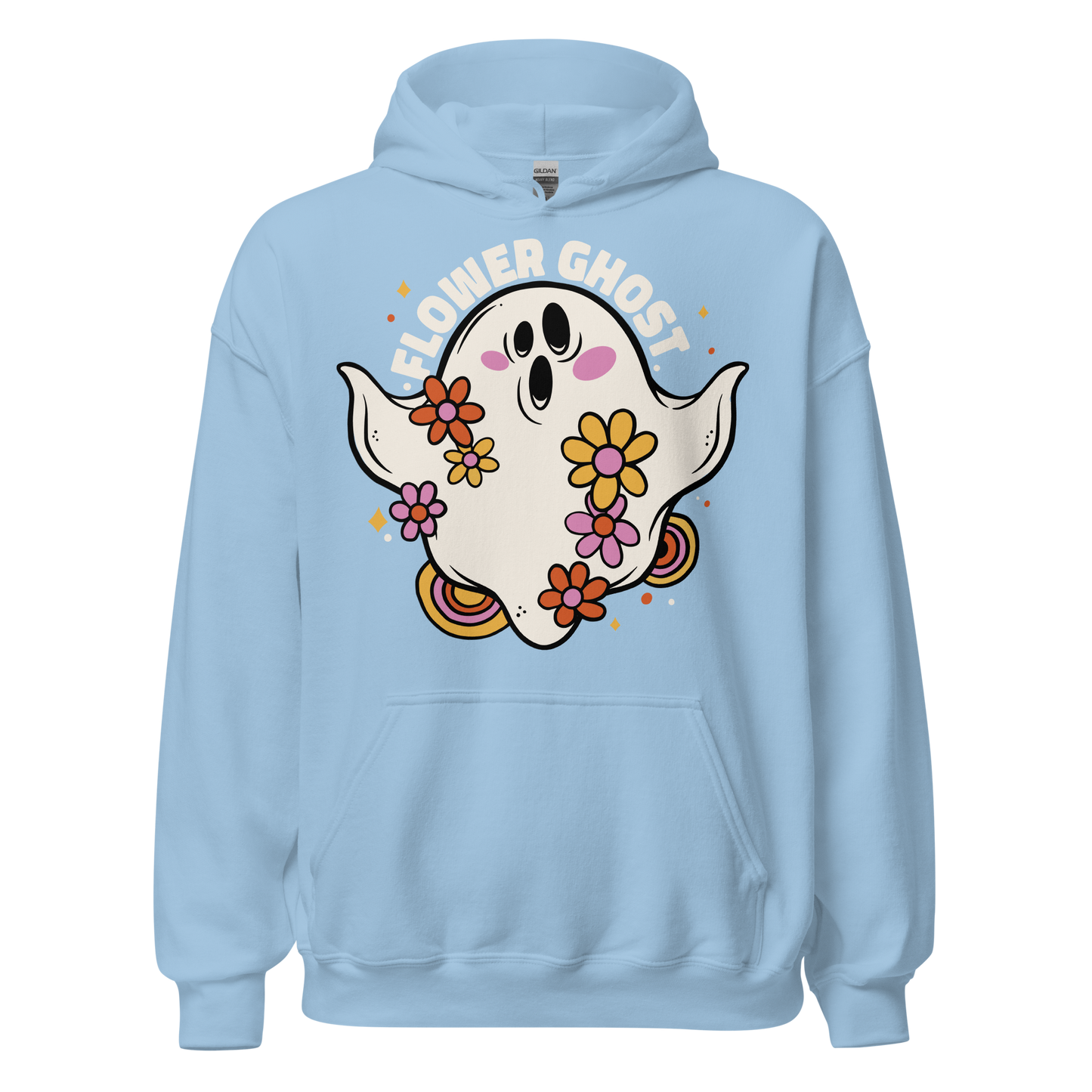 Hippie ghost Halloween | Unisex Hoodie