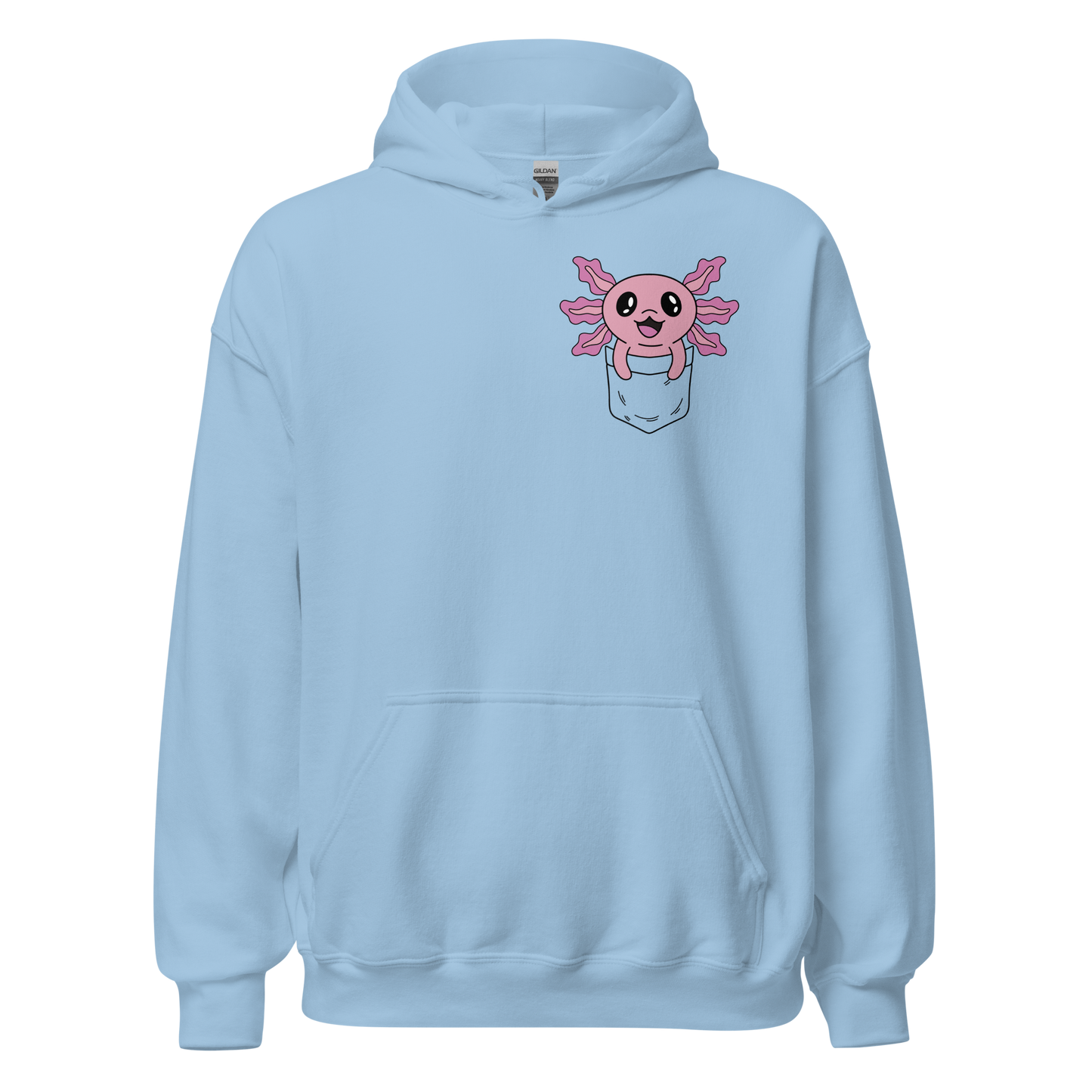 Happy axolotl animal | Unisex Hoodie