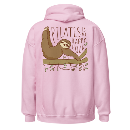 Lovely pilates sloth animal quote | Unisex Hoodie - F&B