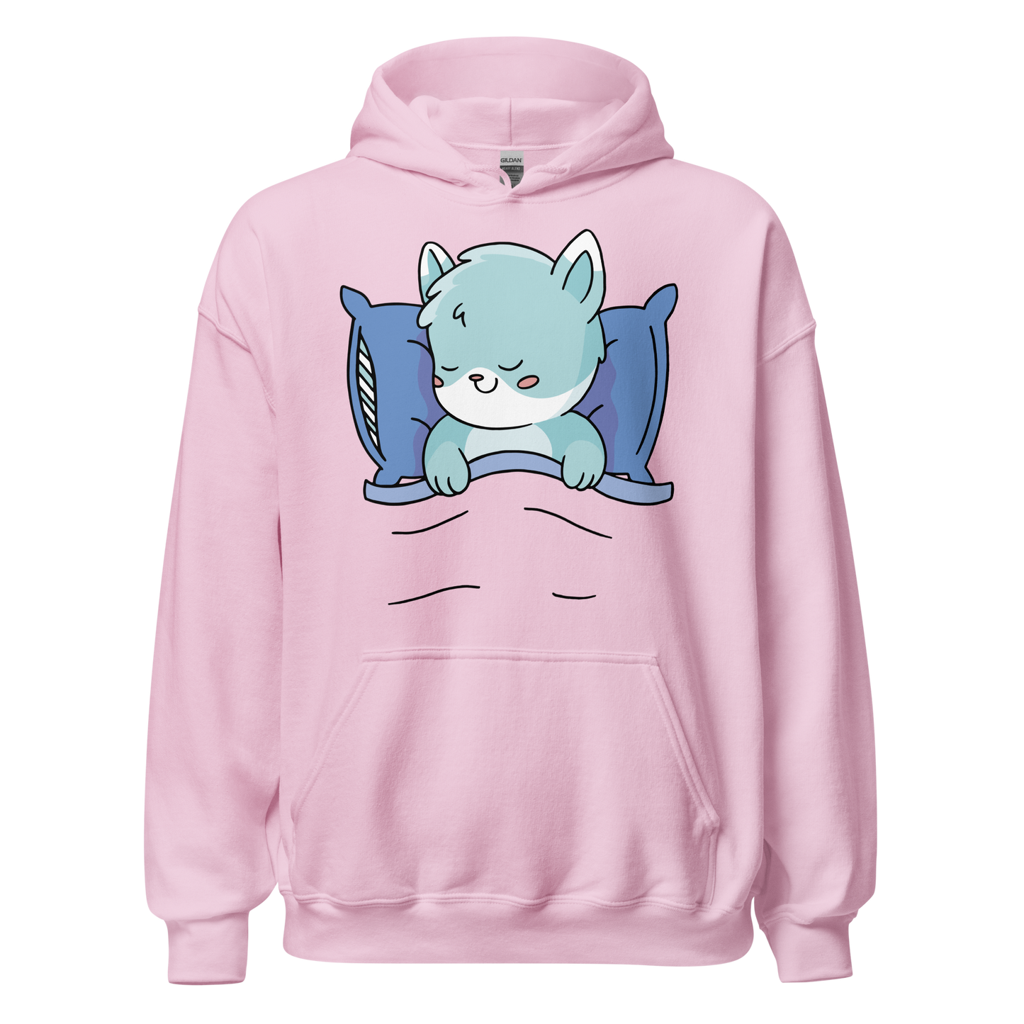 Cute sleeping cat cartoon | Unisex Hoodie