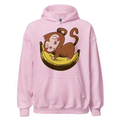 Monkey sleeping on banana | Unisex Hoodie