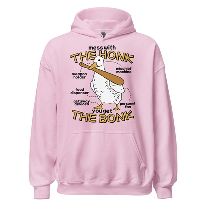 Duck animal with a bat | Unisex Hoodie