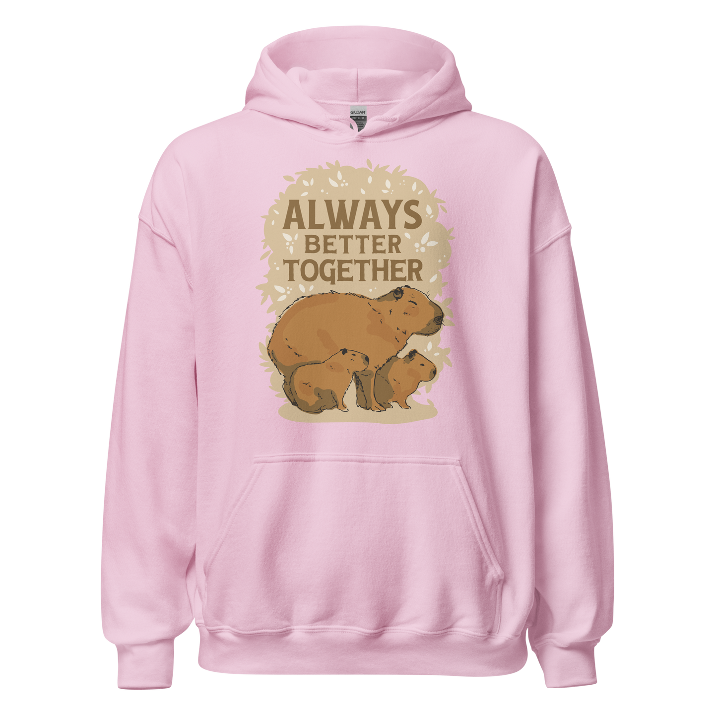 Capybara family quote | Unisex Hoodie