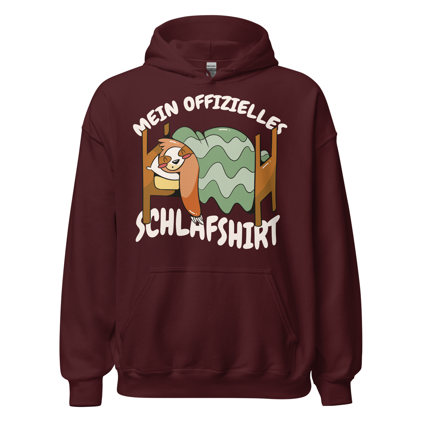 Sleeping sloth german | Unisex Hoodie